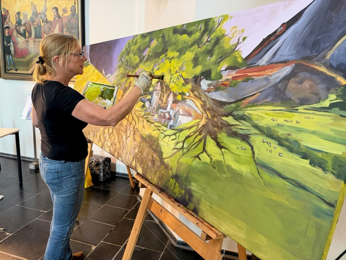 Jolanda Tielens in actie